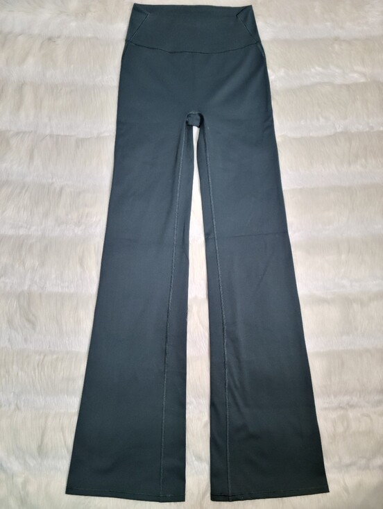 SKIMS Pants - Nike SKIMS Matte Slim Flare Legging Dark Teal Women Small NEW